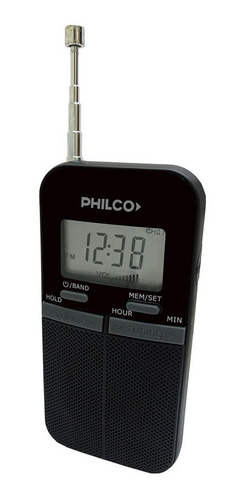 Radio  Philco PRC39D PRC39D digital portátil color negro