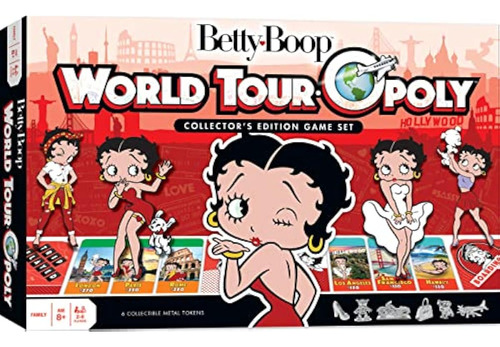 Masterpieces Opoly Juegos De Mesa - Betty Boop
