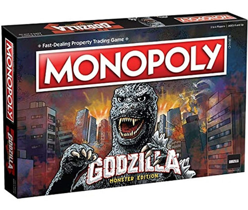 Monopoly Godzilla | Basado En La Franquicia Clásica De La Pe