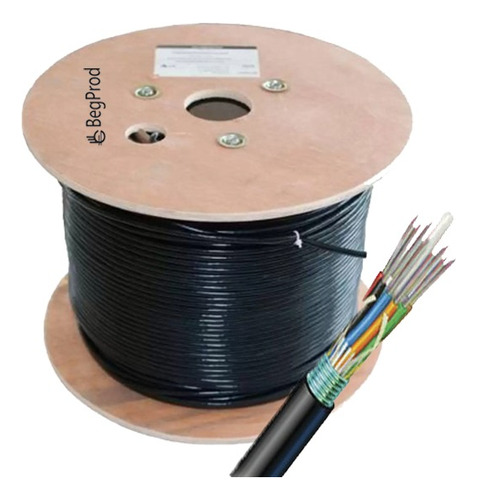 Cable Fibra Optica Asu-12b1.3 Span200 3km