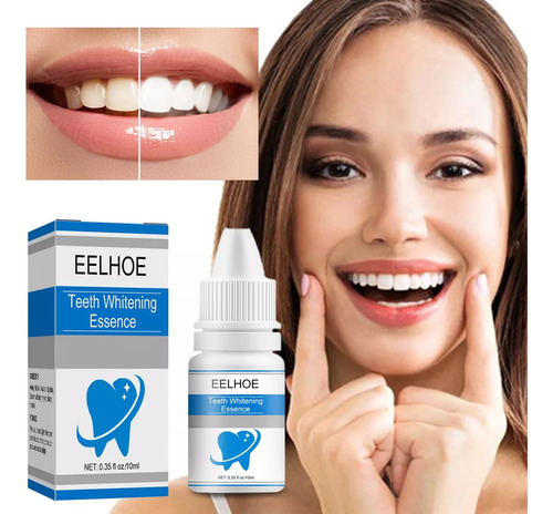 2 Soros Blanqueador Dientes Esencia Dental Limpiadora Lanben