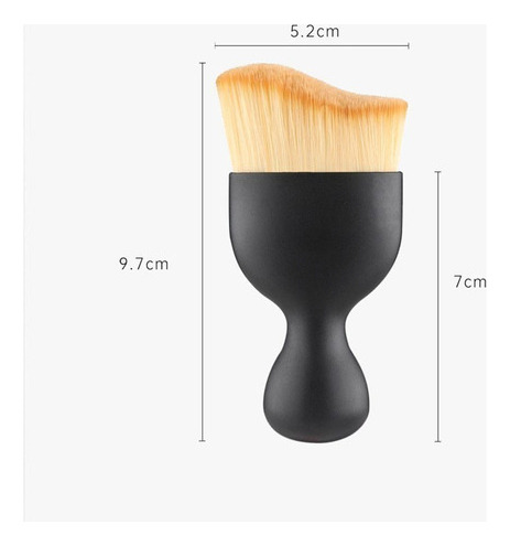 Brocha De Maquillaje For Quitar El Polvo Y Limpiar El