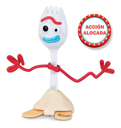 Imagen 3 de 6 de Toy Story 4 Forky Tenedor Camina Y Golpetea Tv 64465 Bigshop