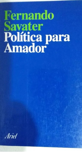 Libro Politica Para Amador De Fernando Savater