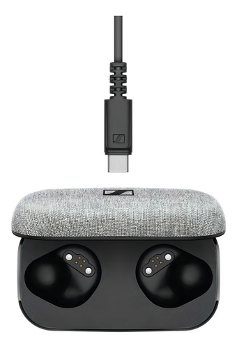 Auriculares Sennheiser Momentum True Wireless Bluetooth Color Negro/Plata