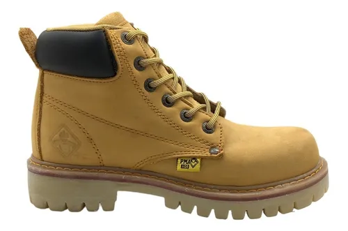 Botas De Trabajo Pma 36 Nobuck Agujetas Cuotas sin inter s