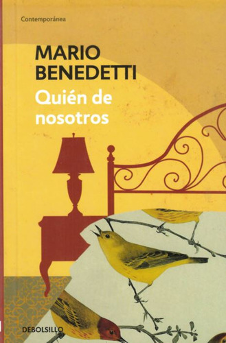 Quién de nosotros, de Mario Benedetti. Serie 6287641211, vol. 1. Editorial Penguin Random House, tapa blanda, edición 2023 en español, 2023
