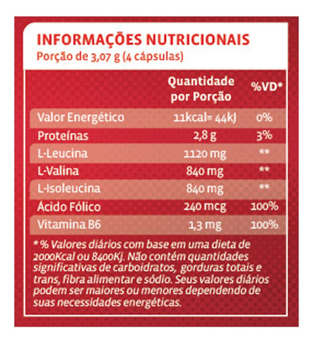 Bcaa Maxx Anti Catabolic 2800 Com 120 Cápsulas Maxinutri