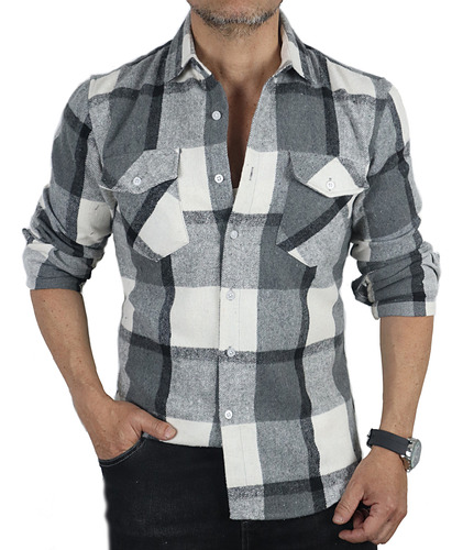 Camisa Hombre A Cuadros