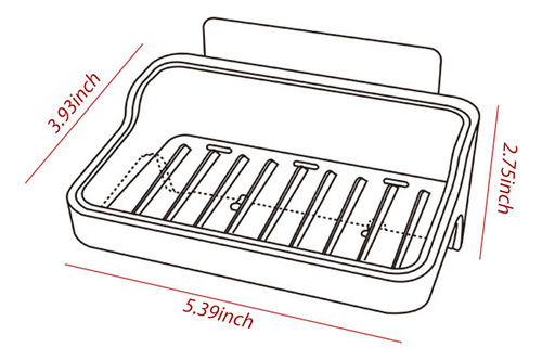 Jabonera De Pared Para Baño Y Fregadero De Cocina