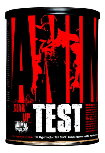 Universal Nutrition Animal Test 21 Packs Animal Pak