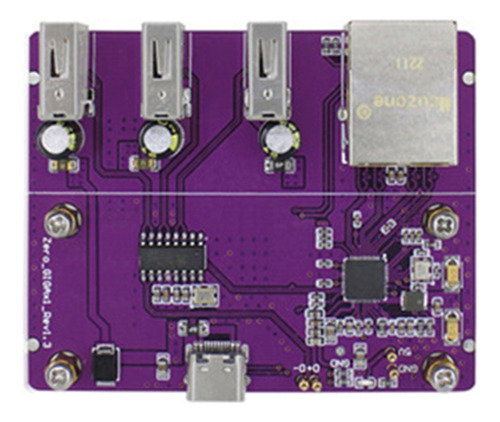 Para Raspberry Pi Zero De 2 W, Usb A Rj45 Hub Ethernet (sin