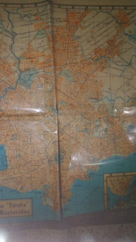 Antiguo Mapa Montevideo