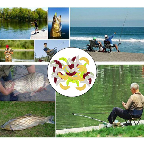 4 Del Cebo Del Señuelo De La Pesca Del Agua Dulce Del 50