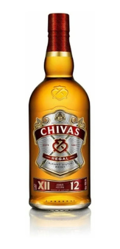 Whisky Chivas Regal 12 Años Botella 500 Ml Sin Estuche