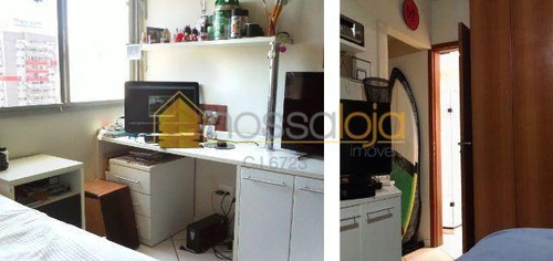 Imagem 4 de 6 de Excelente Cobertura Duplex, Próximo Campo São Bento E Praia, Sala, 4 Qtos, Ste, 2 Banho, Copa Coz, Terraço, Banho Emp. E 2 Vagas. - Co0196