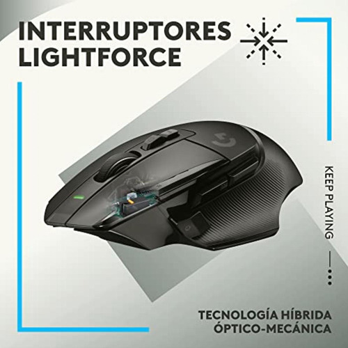 Logitech G502 X Lightspeed Mouse Inalámbrico Para Gaming