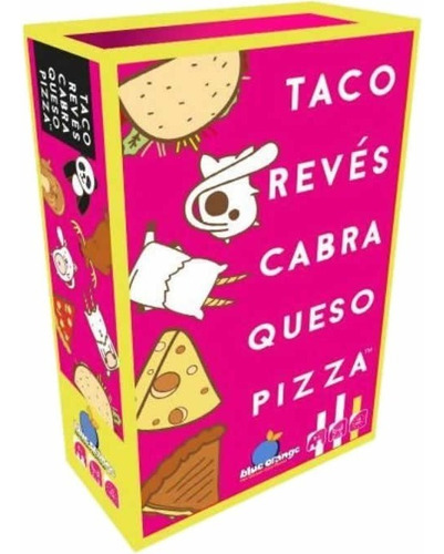 Taco Revés Cabra Queso Pizza - Juego De Mesa