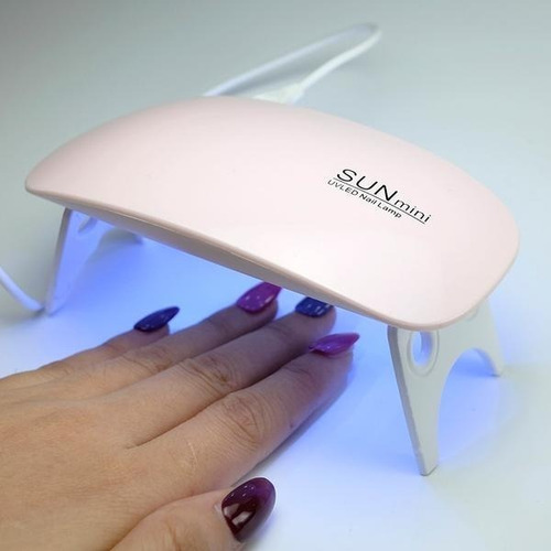 Secador De Uñas Esmalte 6w Led Portatil De Bolsillo