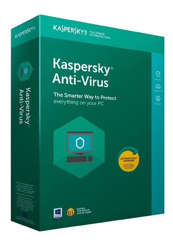 Licencia Antivirus Kaspersky 1 Equipo 2 Años Entrega Digital