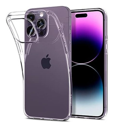 Funda Spigen Liquid Crystal Para iPhone 14 Pro - Clear 