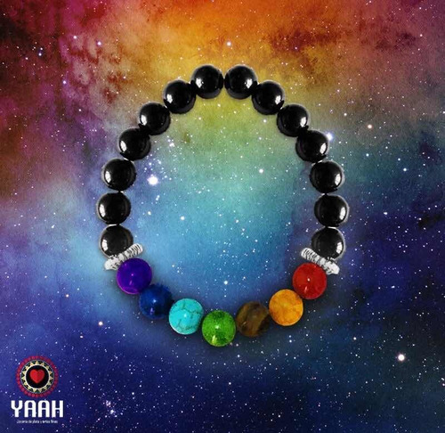 Kit De 2 Pulseras De Los 7 Chakras