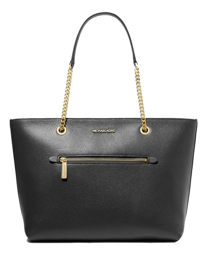 Bolsa Michael Kors Original Tote Cuero Granulado Asa Cadenas