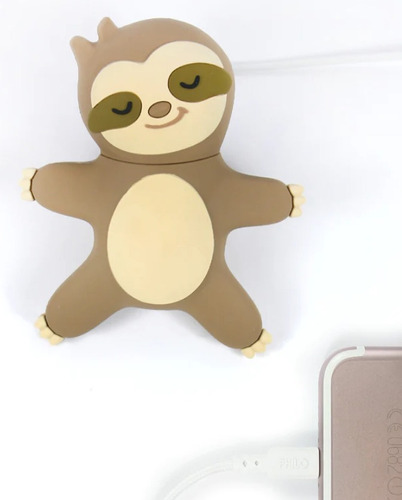 Cargador Power Bank Mojipower Lazy Sloth Diseños Tendencia