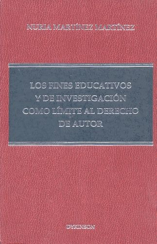 Libro Fines Educativos Y De Investigación Como Límite Al De