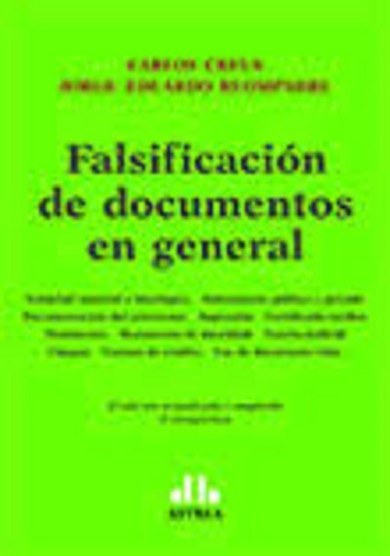 Falsificación De Documentos En General Creus