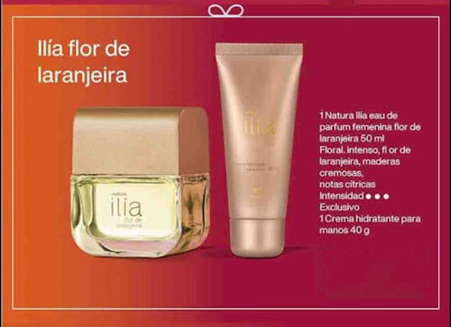 Kit Perfume Ilia Flor De Laranjeira 50ml +crema De Manos 40g