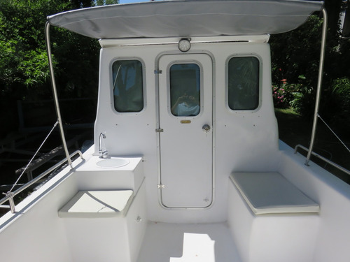 Imagen 6 de 15 de Lancha Tracker Cabinada Baader Track 780 Trabajo, Transporte