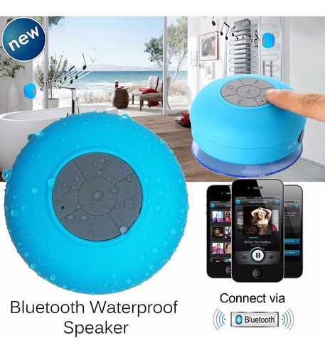 Parlante Bluetooth Resistente Al Agua Modelo 2