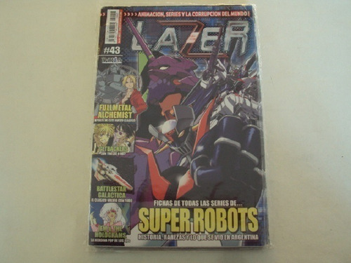 Revista Lazer # 43 - Super Robots -  Ivrea