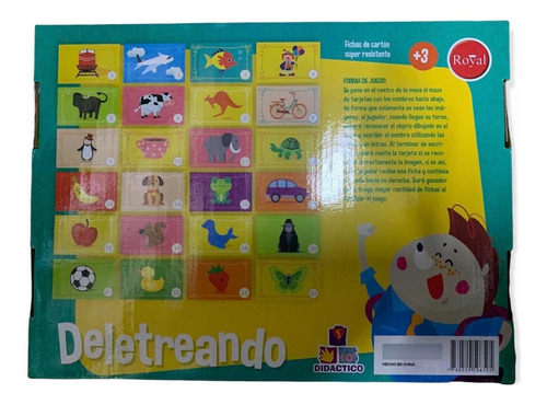 Juego De Mesa Deletreando Royal