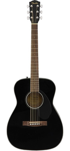 Guitarra Acústica Fender Pack Concert Cc-60s Negro + Funda