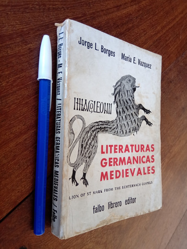 Literaturas Germánicas Medievales - Borges Y María E Vázquez