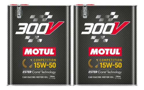 Kit Motul 300v Competition 15w-50 4 Litros