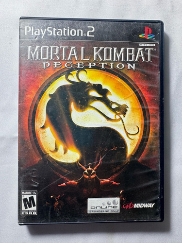 Mortal Kombat Deception Playstation 2 Original (Usado)
