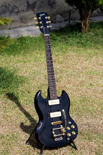 Vintage 1971 Gibson Sg Pro - Black