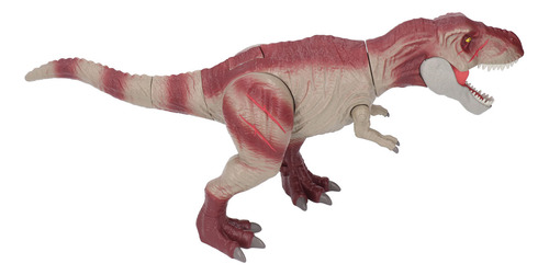 Simulación De Modelo De Dinosaurio Vívida Pintada A Mano Tra