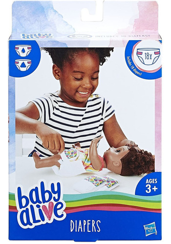 Empaque De Pañales Baby Alive