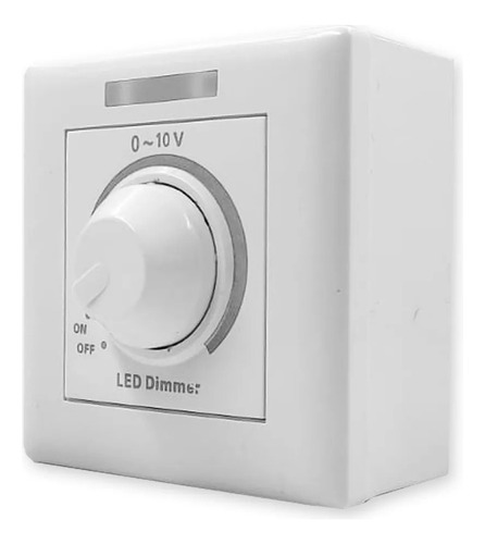 Dimmer 0-10v Para Fita Led Fonte Dimerizável 127/220V Controle Cor Branco 127/220v