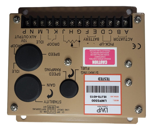 Controlador Regulador Velocidade Gac Esd5500e Gerador