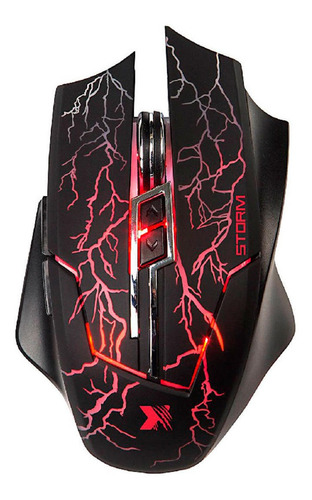 Mouse Gamer Xblade Storm 3200 Dpi Iluminacion Multicolor