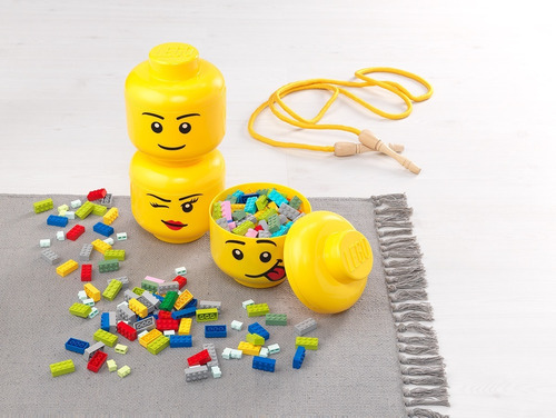 Caja Apilable Para Ordenar Lego Cabeza Head Small BOY 4031 Orig