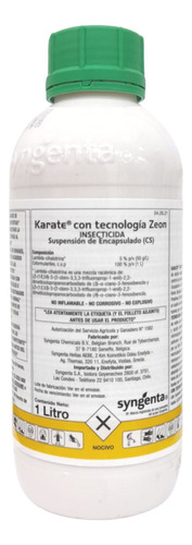 Insecticida Karate Con Tecnología Zeon 1 Lt