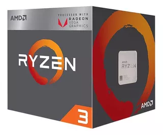 Procesador Amd Ryzen 3 3200g, 3.60ghz, 4mb L3, 4 Core, Am4