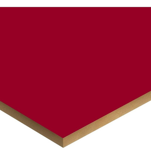 Melamina Fondo Rojo Cereza U323 St9 5,5 Mm Mdf Egger Rojo
