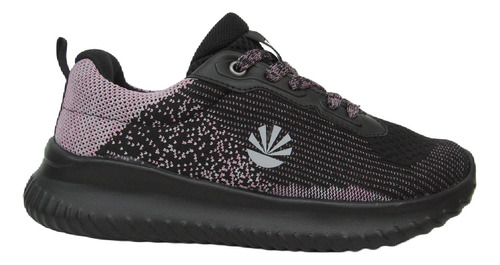 Zapatillas Deportivas Negro Rosa Mujer 35 Al 40